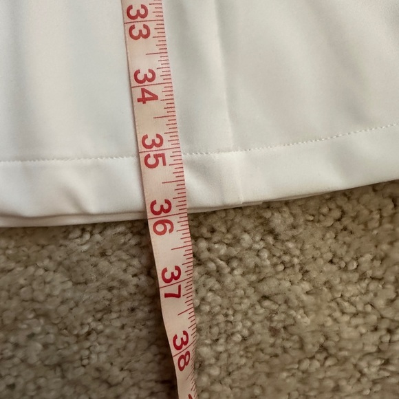 Ladies J. Lindeberg Jasmin Dress in White NWT sz Large (293) - Picture 9 of 16